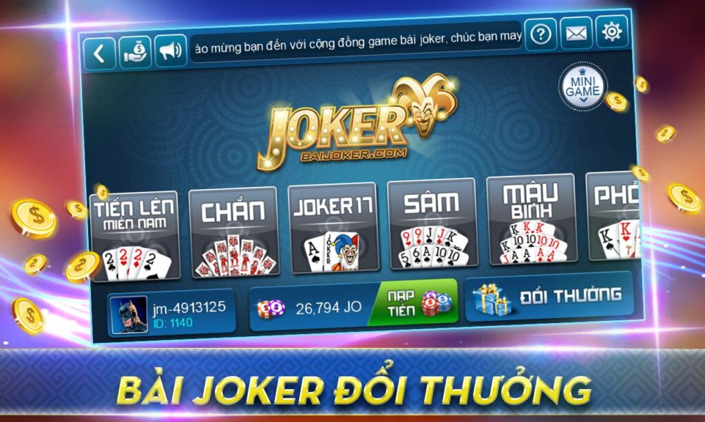 Game Bài Joker VN86 Có Gì Hot? Trải Nghiệm Ngay Hôm Nay